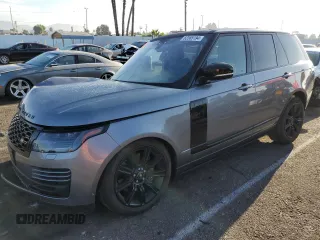 2022 Land Rover Range Rover Westminster with VIN SALGS2SE0NA462601, listed as a Copart auction lot 63565194 with 14,609 mi miles and Salvage title. Bid and sale history available at DreamBid. Image 1.