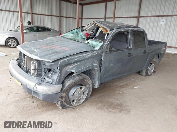 2008 GMC Canyon SLE1 with VIN 1GTDT13E788163991, listed as a IAAI auction lot 41618535 with 168,611 mi miles. Bid and sale history available at carsss.com. Image 2.