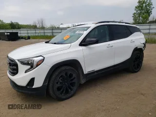 2020 GMC Terrain SLE with VIN 3GKALMEV4LL209390, listed as a Copart auction lot 59843125 with 91,773 mi miles and Salvage title. Bid and sale history available at DreamBid. Image 1.