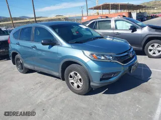 2015 Honda CR-V LX with VIN 2HKRM3H39FH539336, listed as a IAAI auction lot 42000995 with 55,721 mi miles. Bid and sale history available at carsss.com. Image 1.