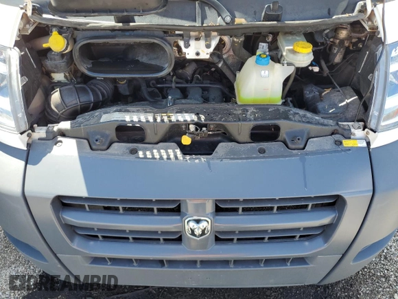 2018 Ram ProMaster Cargo z VIN 3C6TRVDG5JE103521, wystawiony jako Copart lot #52869165 z przebiegiem 150 710 mil mil oraz Szkoda całkowita • Salvage title. Historia ofert i sprzedaży dostępna na DreamBid. Obrazek 12.