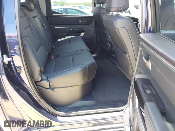 2023 Toyota Tundra Limited with VIN 5TFJA5DB9PX117183, listed as a IAAI auction lot 42352970 with 15,082 mi miles and . Bid and sale history available at DreamBid. Image 8.