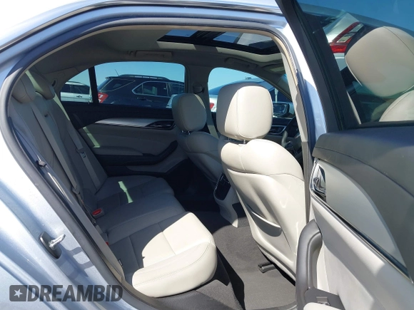 2017 Cadillac CTS Sedan Luxury RWD with VIN 1G6AR5SX4H0195245, listed as a IAAI auction lot 41753904 with 56,040 mi miles. Bid and sale history available at carsss.com. Image 8.