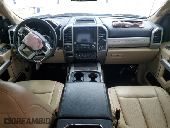 2020 Ford F-250 XL with VIN 1FT8W2BT9LED19263, listed as a Copart auction lot 41494423 with Not provided miles and Salvage title. Bid and sale history available at DreamBid. Image 8.