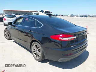 2019 Ford Fusion SEL with VIN 3FA6P0CD2KR113476, listed as a IAAI auction lot 41868614 with 86,650 mi miles. Bid and sale history available at carsss.com. Image 3.