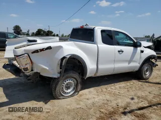 2021 Ford Ranger XL with VIN 1FTER1FH7MLD77427, listed as a Copart auction lot 55785745 with 79,323 mi miles and Salvage title. Bid and sale history available at DreamBid. Image 3.