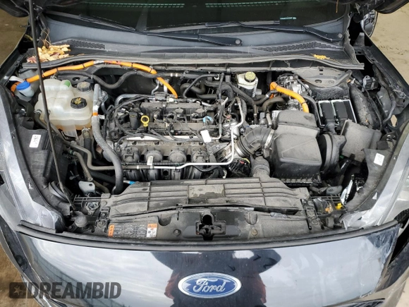 2020 Ford Escape SE Sport Hybrid with VIN 1FMCU9BZ7LUC23937, listed as a Copart auction lot 43950695 with 49,452 mi miles and Salvage Title. Bid and sale history available at DreamBid. Image 12.