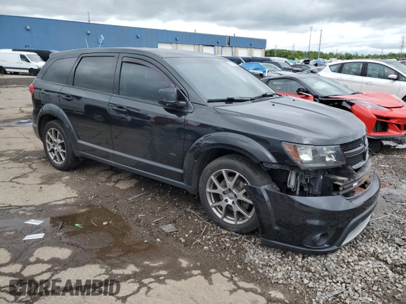2016 Dodge Journey R/T z VIN 3C4PDCEG5GT174038, wystawiony jako Copart lot #58149085 z przebiegiem 90 721 mil mil oraz Szkoda całkowita • Salvage title. Historia ofert i sprzedaży dostępna na DreamBid. Obrazek 4.