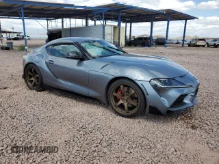 2021 Toyota Supra 3.0 z VIN WZ1DB0C02MW035473, wystawiony jako Copart lot #52582315 z przebiegiem Nie podano mil oraz Szkoda całkowita • Salvage title. Historia ofert i sprzedaży dostępna na DreamBid. Obrazek 4.