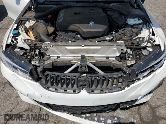 2022 BMW 3 Series 330i with VIN 3MW5R1J02N8C53220, listed as a Copart auction lot 62423015 with Not provided miles and Salvage title. Bid and sale history available at DreamBid. Image 11.