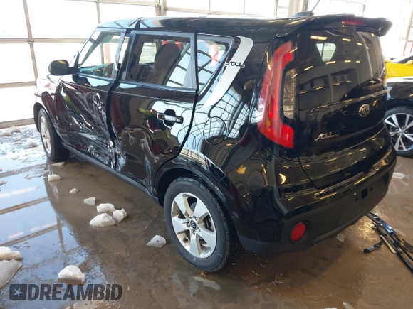 2017 Kia Soul with VIN KNDJN2A24H7438220, listed as a IAAI auction lot 41199480 with 75,265 mi miles. Bid and sale history available at carsss.com. Image 3.