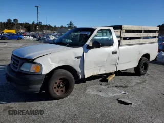 2001 Ford F-150 XL z VIN 1FTZF17241NB28460, wystawiony jako Copart lot #45940015 z przebiegiem Nie podano mil oraz Szkoda całkowita • Salvage title. Historia ofert i sprzedaży dostępna na DreamBid. Obrazek 1.