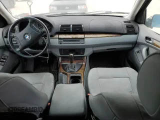 2005 BMW X5 3.0i with VIN 5UXFA13575LU46719, listed as a Copart auction lot 53443085 with 126,041 mi miles and Salvage Title. Bid and sale history available at carsss.com. Image 8.