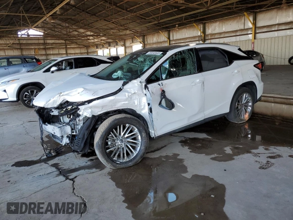 2020 Lexus RX 350 with VIN 2T2JZMAA9LC168816, listed as a Copart auction lot 59040685 with 17,035 mi miles and Salvage title. Bid and sale history available at DreamBid. Image 1.