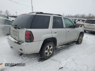 2007 Chevrolet TrailBlazer LT with VIN 1GNDT13S772177646, listed as a Copart auction lot 45743315 with 213,252 mi miles and Salvage Title. Bid and sale history available at DreamBid. Image 3.