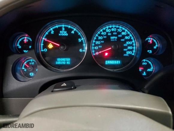 2008 Chevrolet Silverado 1500 LTZ with VIN 1GCEK19YX8Z126520, listed as a Copart auction lot 87890405 with 105,193 mi miles and Salvage Title. Bid and sale history available at carsss.com. Image 9.