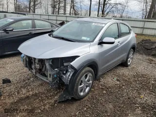 2019 Honda HR-V LX with VIN 3CZRU6H3XKG731024, listed as a Copart auction lot 48465345 with 42,143 mi miles and Salvage Title. Bid and sale history available at carsss.com. Image 1.