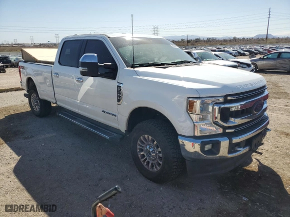 2022 Ford Super Duty F-350 SRW XL with VIN 1FT8W3BT0NED22013, listed as a Copart auction lot 48550585 with NaN miles and Salvage Title. Bid and sale history available at carsss.com. Image 4.