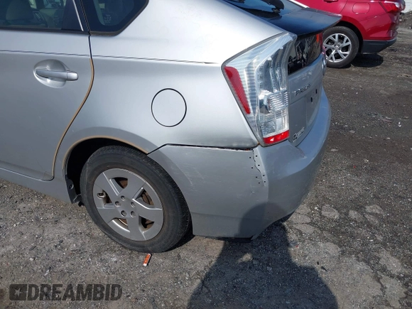 2011 Toyota Prius I with VIN JTDKN3DU4B1390686, listed as a IAAI auction lot 42034439 with 217,787 mi miles and . Bid and sale history available at DreamBid. Image 6.
