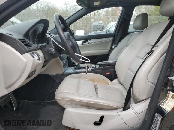 2011 Mercedes-Benz C-Class C 300 Sport with VIN WDDGF8BB7BR167096, listed as a Copart auction lot 51283765 with 175,092 mi miles and Salvage Title. Bid and sale history available at carsss.com. Image 7.