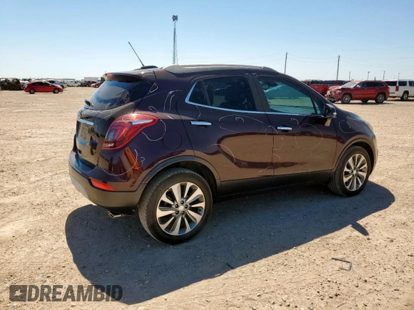 2017 Buick Encore Preferred z VIN KL4CJASB9HB189403, wystawiony jako Copart lot #57882825 z przebiegiem 93 667 mil mil oraz Szkoda całkowita • Salvage title. Historia ofert i sprzedaży dostępna na DreamBid. Obrazek 3.