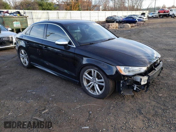 2015 Audi S3 2.0T Premium Plus with VIN WAUBFGFF9F1118401, listed as a Copart auction lot 80341704 with 101,689 mi miles and Salvage Title. Bid and sale history available at carsss.com. Image 4.