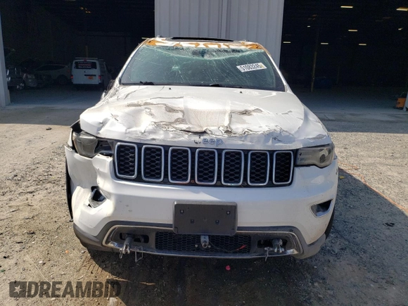 2021 Jeep Grand Cherokee Limited X with VIN 1C4RJFBG1MC816690, listed as a Copart auction lot 51083245 with 31,733 mi miles and Salvage title. Bid and sale history available at DreamBid. Image 5.