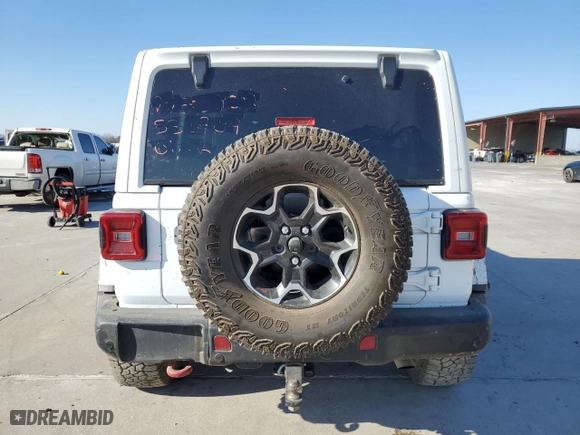2019 Jeep Wrangler Unlimited Rubicon with VIN 1C4HJXFG3KW530704, listed as a Copart auction lot 42100935 with 71,849 mi miles and Clean Title. Bid and sale history available at carsss.com. Image 6.