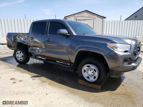 2021 Toyota Tacoma 2WD SR with VIN 5TFAX5GN5MX194343, listed as a Copart auction lot 51206845 with 57,391 mi miles and Salvage Title. Bid and sale history available at carsss.com. Image 4.