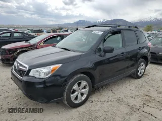 2014 Subaru Forester Premium with VIN JF2SJAEC2EH555413, listed as a Copart auction lot 53140075 with 125,310 mi miles and Salvage Title. Bid and sale history available at DreamBid. Image 1.