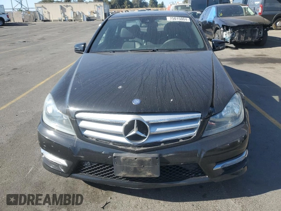 2012 Mercedes-Benz C 350 Sport with VIN WDDGF5HB6CR199867, listed as a Copart auction lot 75015004 with 92,570 mi miles and Salvage Title. Bid and sale history available at DreamBid. Image 5.