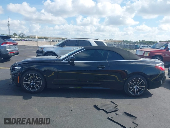 2023 BMW 4 Series 430i with VIN WBA23AT03PCL81706, listed as a IAAI auction lot 42534918 with 42,362 mi miles and . Bid and sale history available at DreamBid. Image 14.