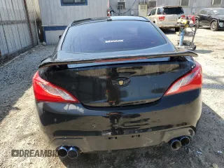 2011 Hyundai Genesis Coupe with VIN KMHHT6KD3BU044983, listed as a Copart auction lot 59171945 with 117,334 mi miles and Salvage title. Bid and sale history available at DreamBid. Image 6.