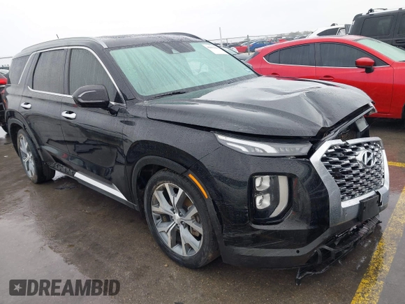 2020 Hyundai Palisade SEL with VIN KM8R34HEXLU065842, listed as a IAAI auction lot 41891843 with 120,611 mi miles and . Bid and sale history available at DreamBid. Image 1.