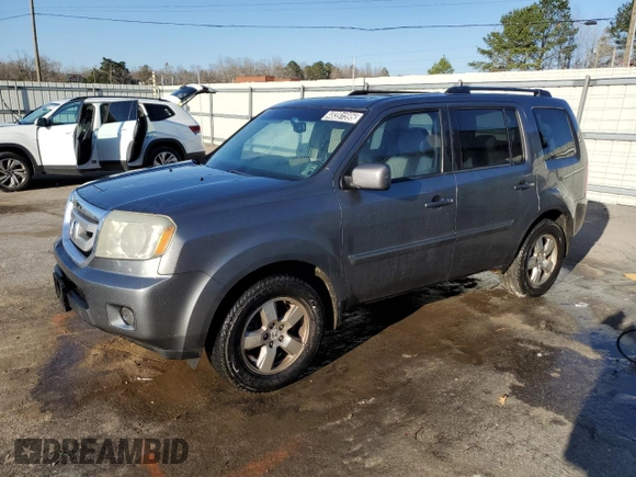 2011 Honda Pilot EX-L with VIN 5FNYF3H73BB031395, listed as a Copart auction lot 48391595 with 253,677 mi miles and Clean Title. Bid and sale history available at DreamBid. Image 1.