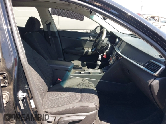 2019 Kia Optima LX with VIN 5XXGT4L34KG308177, listed as a IAAI auction lot 41919565 with 57,815 mi miles. Bid and sale history available at carsss.com. Image 5.