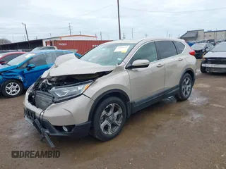 2019 Honda CR-V EX with VIN 5J6RW1H56KL002651, listed as a IAAI auction lot 41306997 with 50,510 mi miles. Bid and sale history available at carsss.com. Image 17.