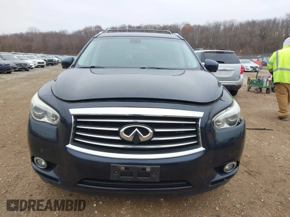2015 Infiniti QX60 with VIN 5N1AL0MM7FC536181, listed as a IAAI auction lot 41068747 with 111,917 mi miles and . Bid and sale history available at DreamBid. Image 12.