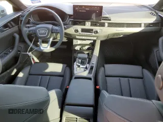2023 Audi A5 Sportback S line Premium Plus with VIN WAUFACF53PA045351, listed as a Copart auction lot 38337454 with 9,512 mi miles. Bid and sale history available at carsss.com. Image 8.