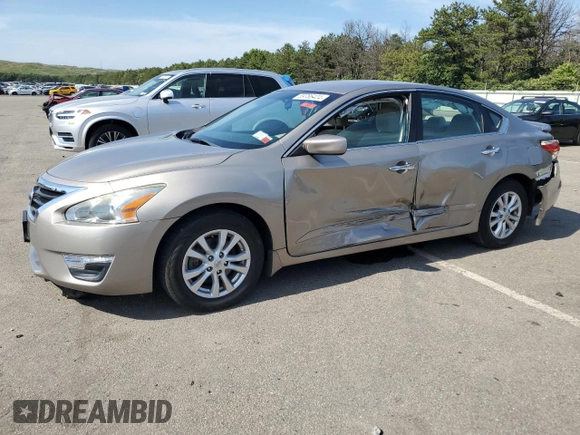 2014 Nissan Altima 2.5 S with VIN 1N4AL3AP4EC280591, listed as a Copart auction lot 70161804 with 14,455 mi miles and Non Repairable. Bid and sale history available at carsss.com. Image 1.