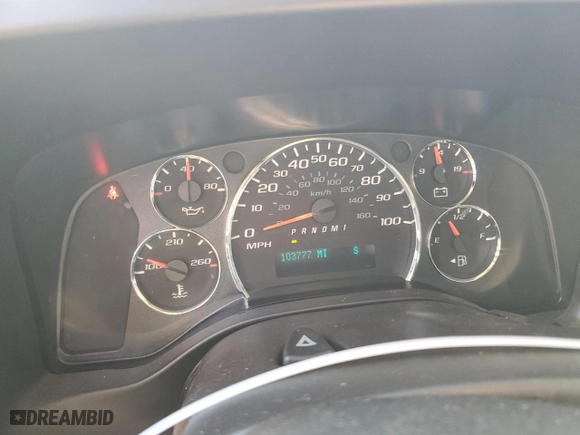2013 Chevrolet Express Passenger LT with VIN 1GAZG1FG5D1174040, listed as a Copart auction lot 72641074 with 103,777 mi miles and Clean Title. Bid and sale history available at carsss.com. Image 9.