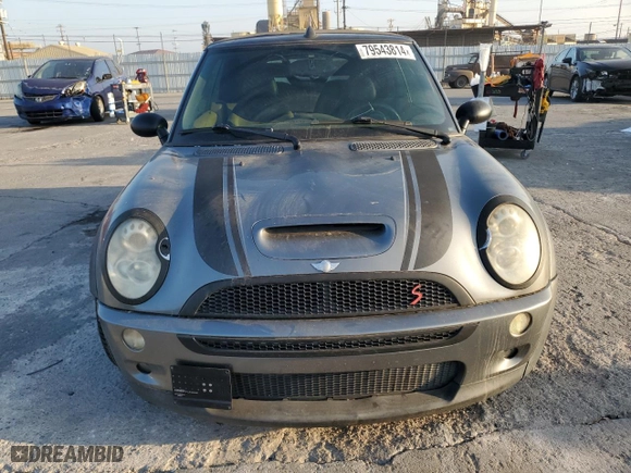 2008 MINI Cooper Convertible S with VIN WMWRH33558TJ45177, listed as a Copart auction lot 79543814 with 102,421 mi miles and Salvage Title. Bid and sale history available at carsss.com. Image 5.