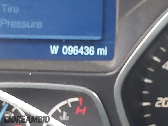 2014 Ford Focus SE with VIN 1FADP3F27EL455723, listed as a IAAI auction lot 41423868 with 96,436 mi miles. Bid and sale history available at carsss.com. Image 15.