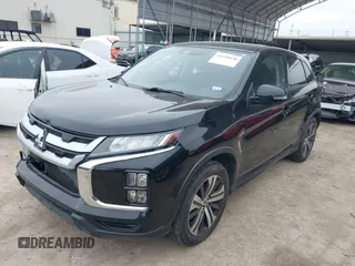 2020 Mitsubishi Outlander Sport SE 2.0 with VIN JA4AP4AU0LU023519, listed as a IAAI auction lot 41318430 with 116,565 mi miles. Bid and sale history available at carsss.com. Image 2.