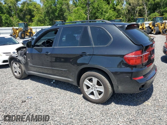 2011 BMW X5 35d with VIN 5UXZW0C58BL662048, listed as a Copart auction lot 55648975 with 166,291 mi miles and Salvage title. Bid and sale history available at DreamBid. Image 2.