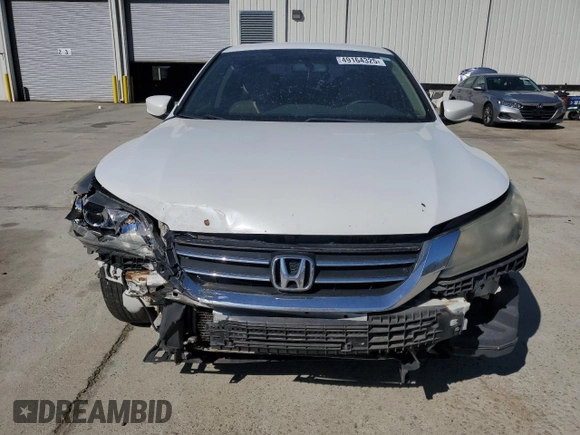 2014 Honda Accord LX with VIN 1HGCR2F30EA027962, listed as a Copart auction lot 49164325 with 201,075 mi miles and Salvage Title. Bid and sale history available at carsss.com. Image 5.