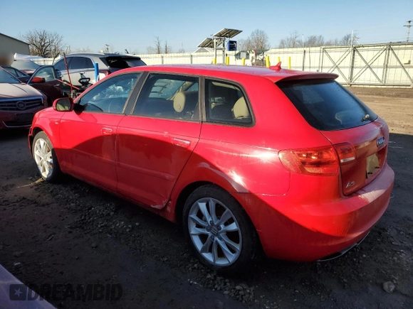 2012 Audi A3 2.0 TDI Premium with VIN WAUBJAFM7CA054204, listed as a Copart auction lot 48037635 with 129,693 mi miles and Salvage Title. Bid and sale history available at carsss.com. Image 2.