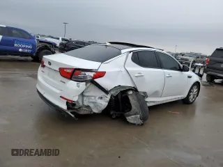 2015 Kia Optima EX with VIN 5XXGN4A7XFG432508, listed as a Copart auction lot 45764675 with Not Provided miles and Salvage Title. Bid and sale history available at DreamBid. Image 3.