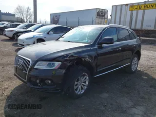 2016 Audi Q5 Premium Plus with VIN WA1L2AFP5GA036606, listed as a IAAI auction lot 41696026 with 102,893 mi miles. Bid and sale history available at carsss.com. Image 2.