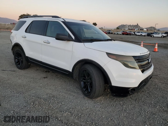 2015 Ford Utility Police Interceptor with VIN 1FM5K8AR7FGB75496, listed as a Copart auction lot 81837894 with 59,304 mi miles and Clean Title. Bid and sale history available at carsss.com. Image 4.